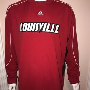 Men’s Louisville Adidas Long Sleeve T Shirt